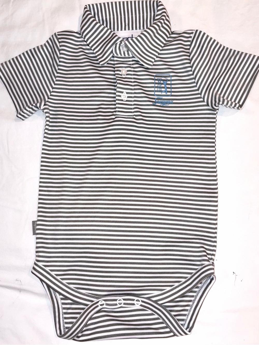 Garb infant Golf Polo Onesie TPC Sawgrass sz 12-18 months Like New Condition
